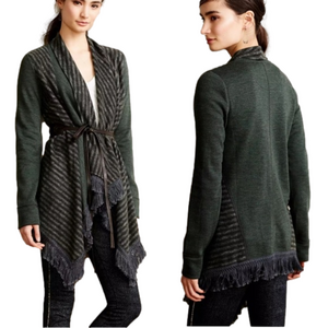 Anthropologie‎ Saturday Sunday Elise Blanket Oversized Cardigan Size Small